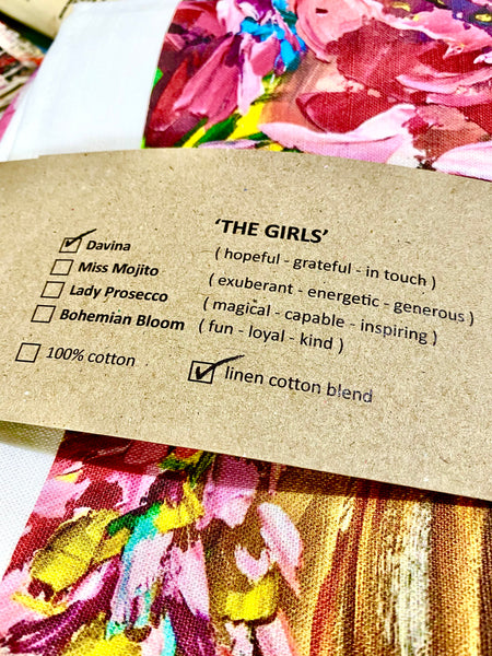 Tea Towel Bohemian Bloom